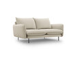 Dīvāns Cosmopolitan Design Vienna 2S, smilškrāsas gobelēns cena un informācija | Dīvāni | 220.lv