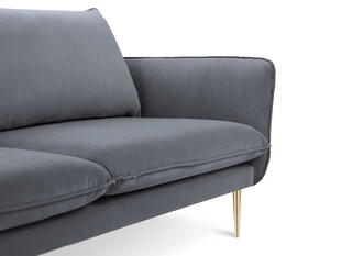 Dīvāns Cosmopolitan Design Florence 4S, tumši zils cena un informācija | Dīvāni | 220.lv