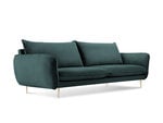 Dīvāns Cosmopolitan Design Florence 4S, tumši zaļš
