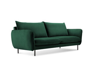 Dīvāns Cosmopolitan Design Vienna 2S, zaļš velūrs cena un informācija | Dīvāni | 220.lv