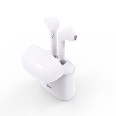 Bluetooth Contact Earbuds With Microphone By KSIX White cena un informācija | Austiņas | 220.lv
