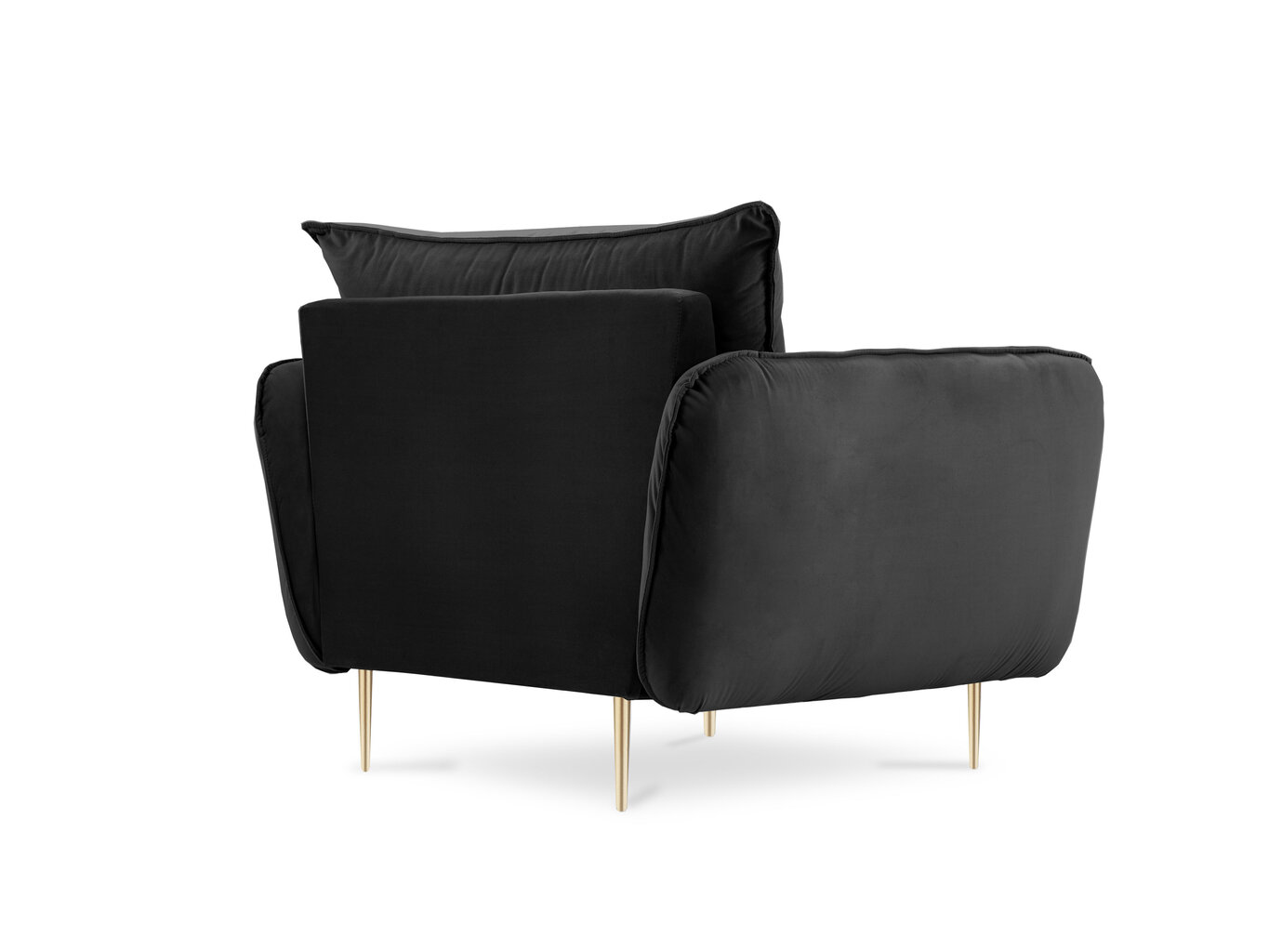 Krēsls Cosmopolitan Design Florence, melns cena un informācija | Atpūtas krēsli | 220.lv