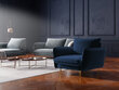 Krēsls Cosmopolitan Design Florence, zils цена и информация | Atpūtas krēsli | 220.lv