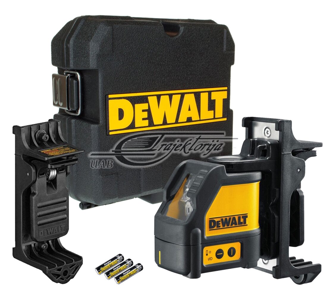 Dewalt akumulatora lāzera attāluma mērītājs (DW088CG) цена и информация | Rokas instrumenti | 220.lv