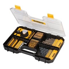 Dewalt uzgaļu un urbju komplekts T-Stak Universal-Set (DT71569-QZ), 100 gab. цена и информация | Механические инструменты | 220.lv