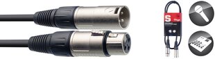 Stagg SMC1, XLR, 1 м цена и информация | Кабели и провода | 220.lv