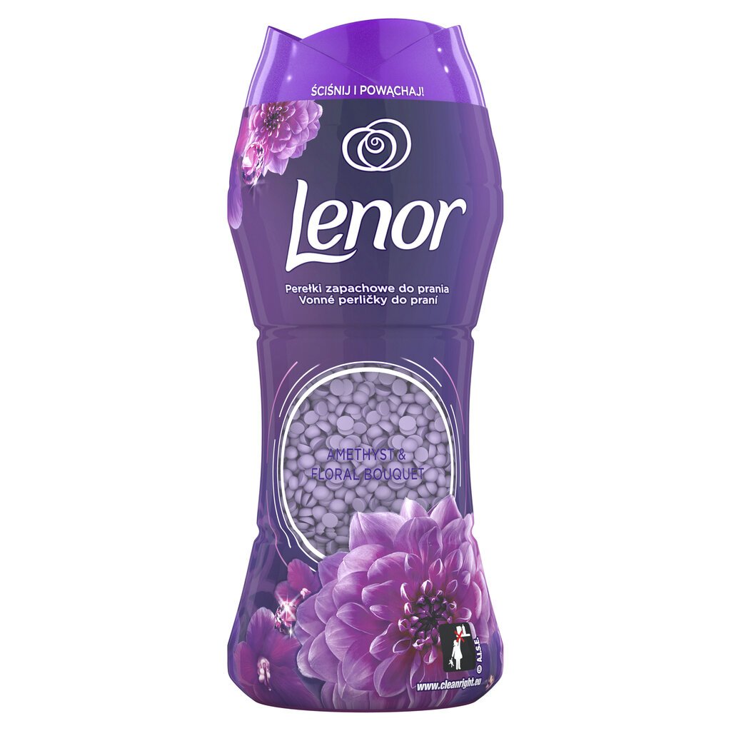 Smaržīgas granulas Lenor Amethyst & Floral Bouquet, 210g cena un informācija | Veļas mazgāšanas līdzekļi | 220.lv