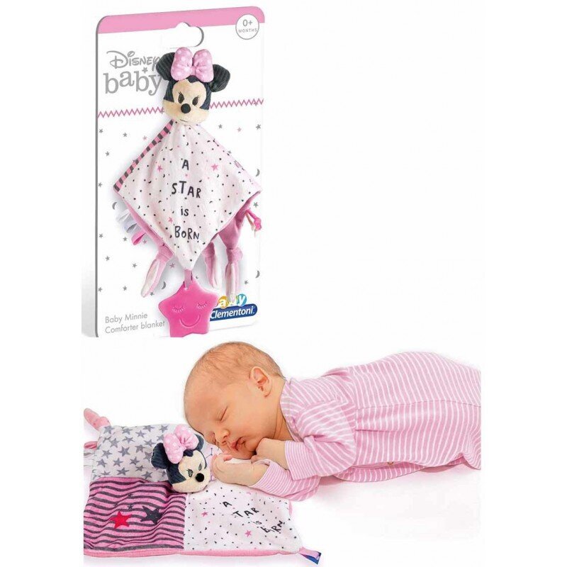 Mandeļu clementoni Baby miega sedziņa Baby Minnie Mouse, 17344 цена и информация | Rotaļlietas zīdaiņiem | 220.lv