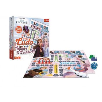 Настольная игра Trefl Frozen 2 Ludo Snakes and Ladders / Змеи и Лестницы цена и информация | Настольные игры, головоломки | 220.lv