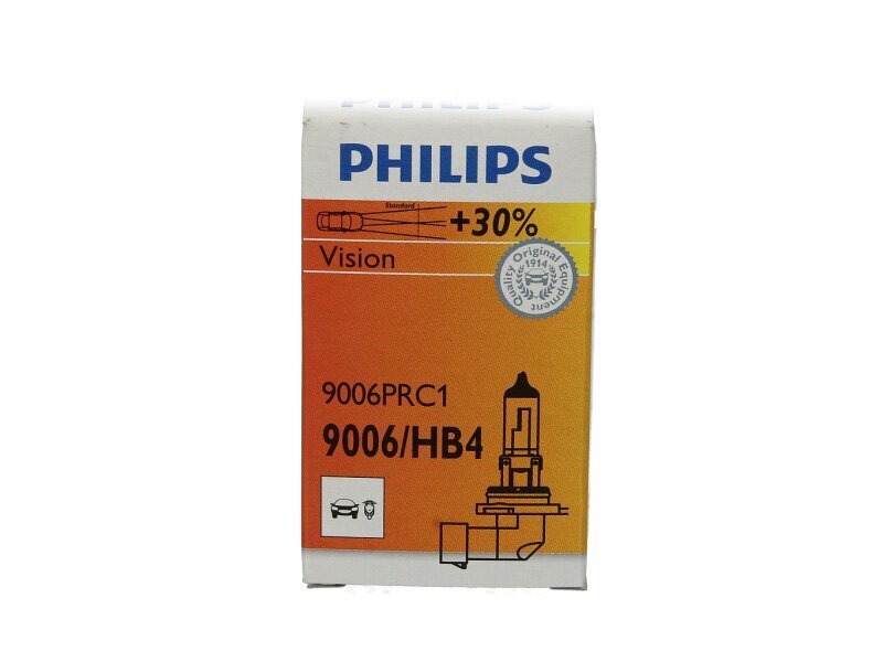 Spuldze 12V HB4 51W +30% VISION PHILIPS 9006PRC1 cena un informācija | Auto spuldzes | 220.lv