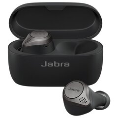 Jabra Elite Active 75t, Titāns melns cena un informācija | Austiņas | 220.lv