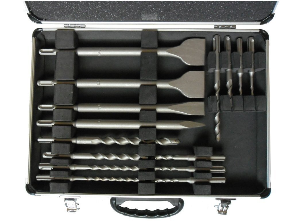 Dewalt urbju SDS+ 5-12mm un kaltu komplekts DT9679, 15 gab. цена и информация | Rokas instrumenti | 220.lv