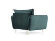 Krēsls Cosmopolitan Design Florence, tumši zaļš cena un informācija | Atpūtas krēsli | 220.lv