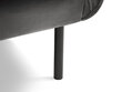 Krēsls Cosmopolitan Design Vienna, tumši pelēks cena un informācija | Atpūtas krēsli | 220.lv