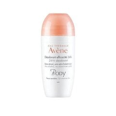 Шариковый дезодорант для женщин Avene Body 24H 50 мл цена и информация | Дезодоранты | 220.lv