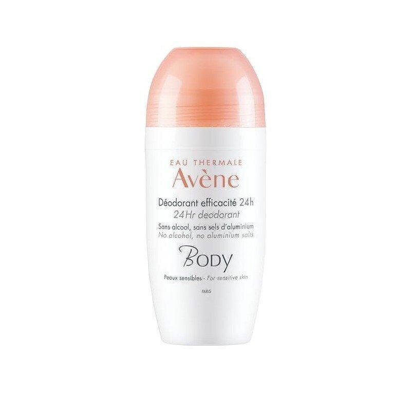 Rullīša dezodorants sievietēm Avene Body 24H 50 ml cena un informācija | Dezodoranti | 220.lv