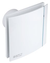 Вентилятор для ванной комнаты S&P Silent 100 CZ Design цена и информация | Вентиляторы для ванной | 220.lv