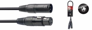 Stagg SDX0.5-3, XLR, 0.5 м цена и информация | Кабели и провода | 220.lv