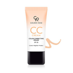 Golden Rose | CC Cream Color Correcting Primer - Green | цена и информация | Наносите на чистую кожу лица. Подержите около 10-15 минут и смойте водой. | 220.lv