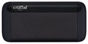 Crucial X8 Portable SSD 2.5", 1TB cena un informācija | Ārējie cietie diski | 220.lv