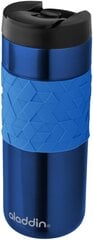 Термо кружка Easy-Grip Leak-Lock 0,47L нержавеющая сталь/ zila синая цена и информация | Термосы, термокружки | 220.lv
