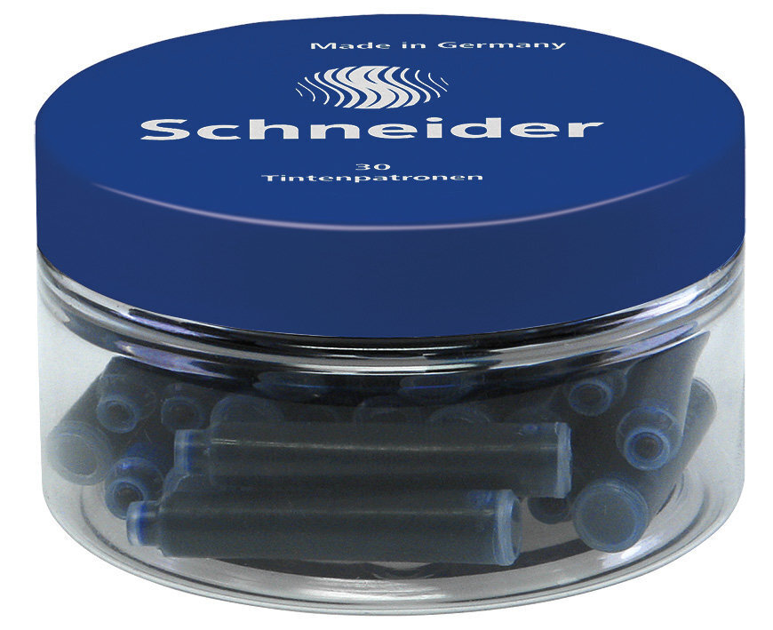 Kapsulas Schneider, zilas, 30 gab cena un informācija | Rakstāmpiederumi | 220.lv