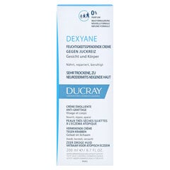 Крем для лица и тела для атопической кожи Ducray Dexyane Anti-Scratching Emollient 200 мл цена и информация | Кремы, лосьоны для тела | 220.lv