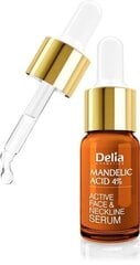 Sejas serums ar mandeļu skābi Delia Cosmetics, 10 ml цена и информация | Сыворотки для лица, масла | 220.lv