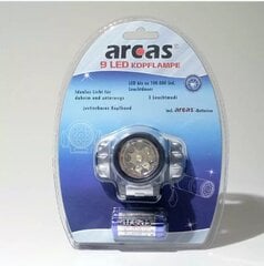 Uz galvas liekams lukturis Arcas ARC 9 cena un informācija | Lukturi | 220.lv