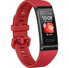 Huawei Band 4 Pro, Red cena un informācija | Fitnesa aproces | 220.lv