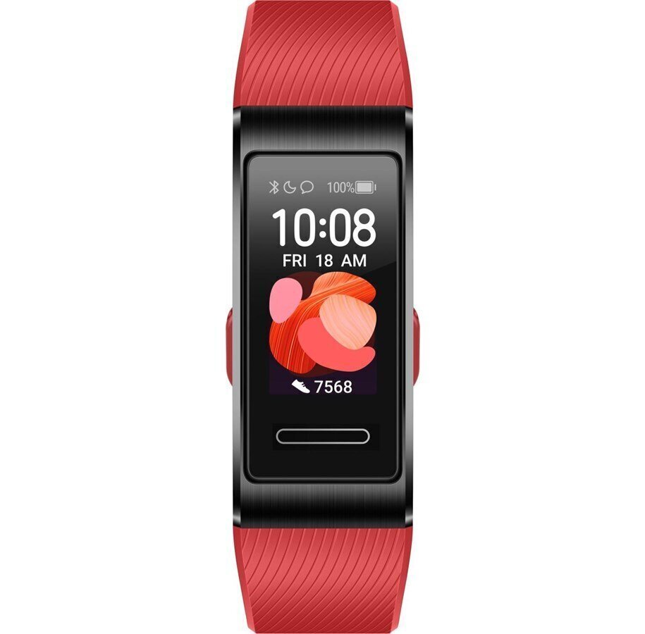 Huawei Band 4 Pro, Red cena un informācija | Fitnesa aproces | 220.lv