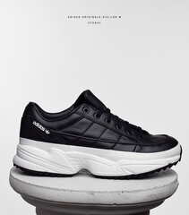 Adidas Originals Kiellor W женские кроссовки для досуга, черные/белые цена и информация | Спортивная обувь для женщин | 220.lv