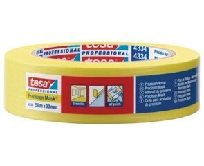 Защитная лента для покраски Tesa Precision для точной работы 50х30мм цена и информация | Инструменты для покраски | 220.lv