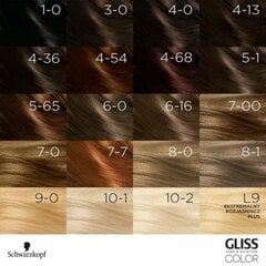 Краска для волос Schwarzkopf Gliss Col. 7-7 Copper Dark Blond цена и информация | Краска для волос | 220.lv