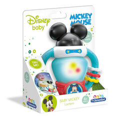 Clementoni Baby interaktīvais lukturītis Baby Mickey Mouse cena un informācija | Rotaļlietas zīdaiņiem | 220.lv
