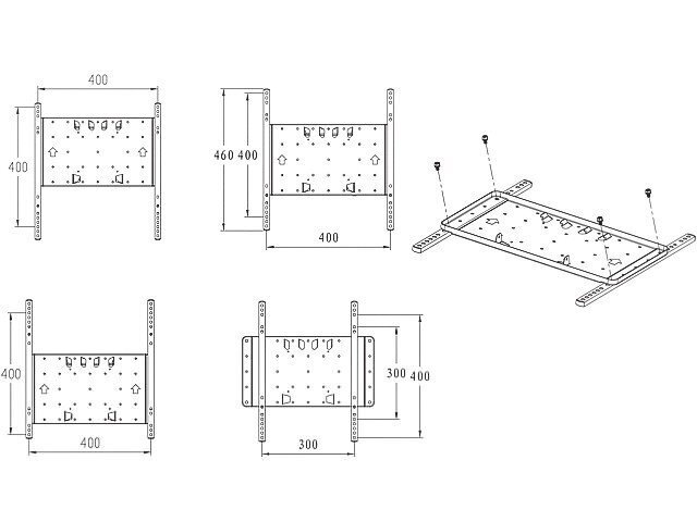 Multibrackets M VESA Super Slim Tilt & Turn 32-65” цена и информация | TV kronšteini | 220.lv