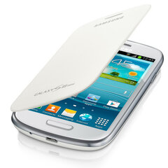 Samsung Galaxy S3 mini чехол Flip Cover, белый цена и информация | Чехлы для телефонов | 220.lv