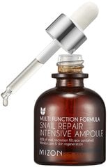 Sejas serums ar gliemežu sekrēciju Mizon Multifunctional Formula Snail Repair Intensive Ampoula 30 ml цена и информация | Сыворотки для лица, масла | 220.lv