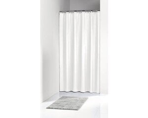 "ELEMENTALS" Opaque White dušas un vannas aizkars cena un informācija | Vannas istabas aksesuāri | 220.lv