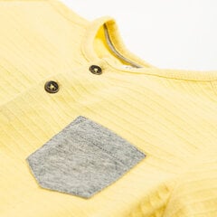 Cool Club T-krekls ar īsām piedurknēm zēniem CCB2009732, dzeltens cena un informācija | Krekli jaundzimušajiem | 220.lv