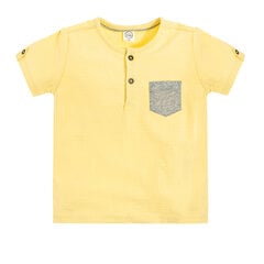 Cool Club T-krekls ar īsām piedurknēm zēniem CCB2009732, dzeltens cena un informācija | Krekli jaundzimušajiem | 220.lv