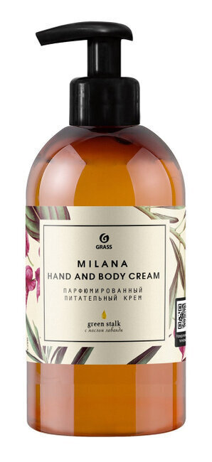 Milana – parfimētās šķidrās ziepes, green stalk, 300 ml cena un informācija | Ziepes | 220.lv