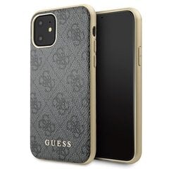 Guess iPhone 11 серый чехол 4G коллекция цена и информация | Чехлы для телефонов | 220.lv