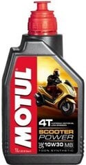 Motul SCOOTER POWER 4T 10W30 1 Л цена и информация | Мото масла | 220.lv