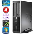 HP 8100 Elite SFF i5-750 4 ГБ 240SSD GT1030 2 ГБ DVD WIN7Pro