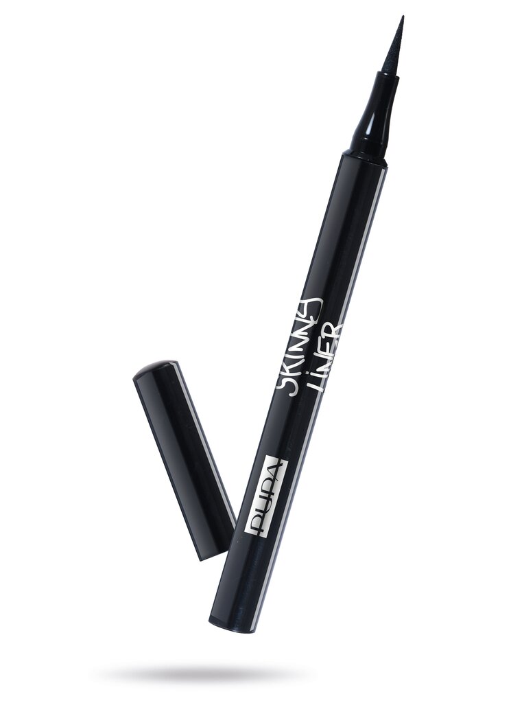 Šķidrs acu kontūras laineris Pupa Skinny Liner 1 ml, 001 Extra Black cena un informācija | Acu ēnas, skropstu tušas, zīmuļi, serumi | 220.lv