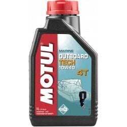 Eļļa MOTUL OUTBOARD TECH 4T 10W40 1L цена и информация | Eļļas citām autodaļām | 220.lv