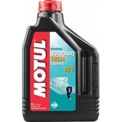 Масло MOTUL OUTBOARD TECH 4T 10W40 2л цена и информация | Масла для других деталей автомобиля | 220.lv