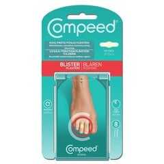 COMPEED, plāksteri tulznām uz kāju pirkstiem, 8 gab. cena un informācija | Pirmā palīdzība | 220.lv