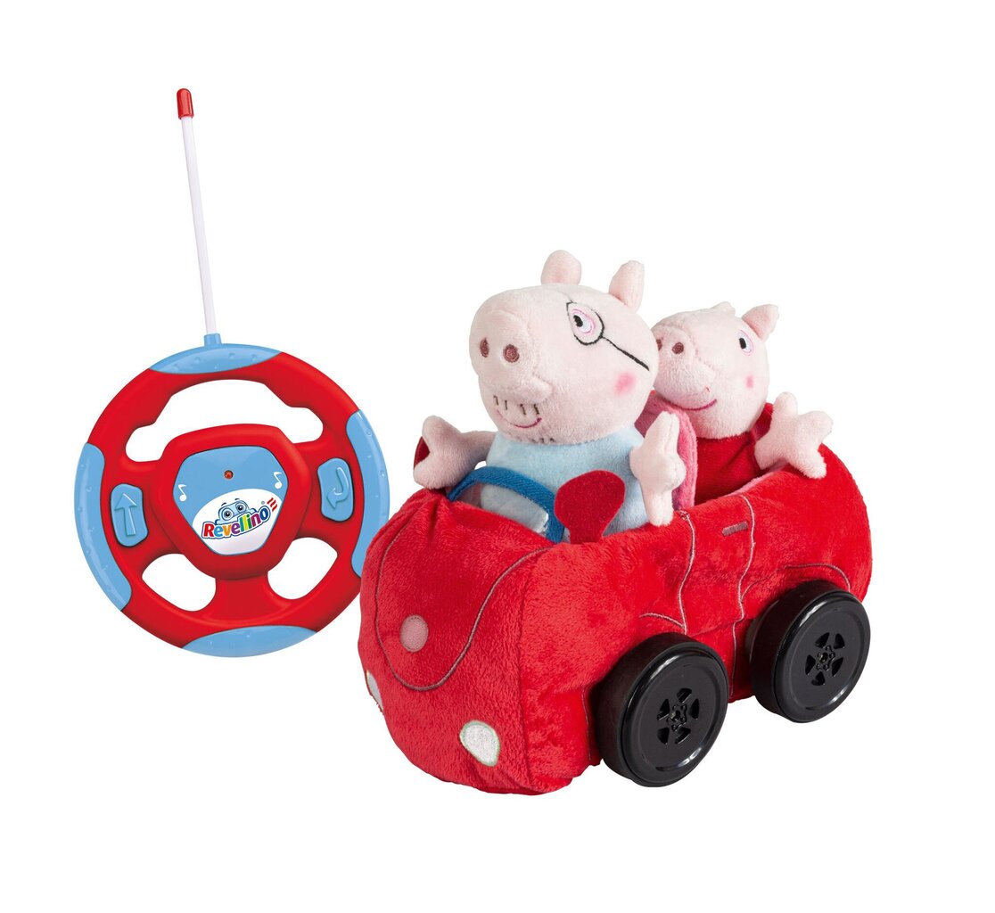 Radiovadāms automašīnas modelis ar pasažieriem Revell Cūciņa Pepa (Peppa Pig), 23203 цена и информация | Rotaļlietas zīdaiņiem | 220.lv